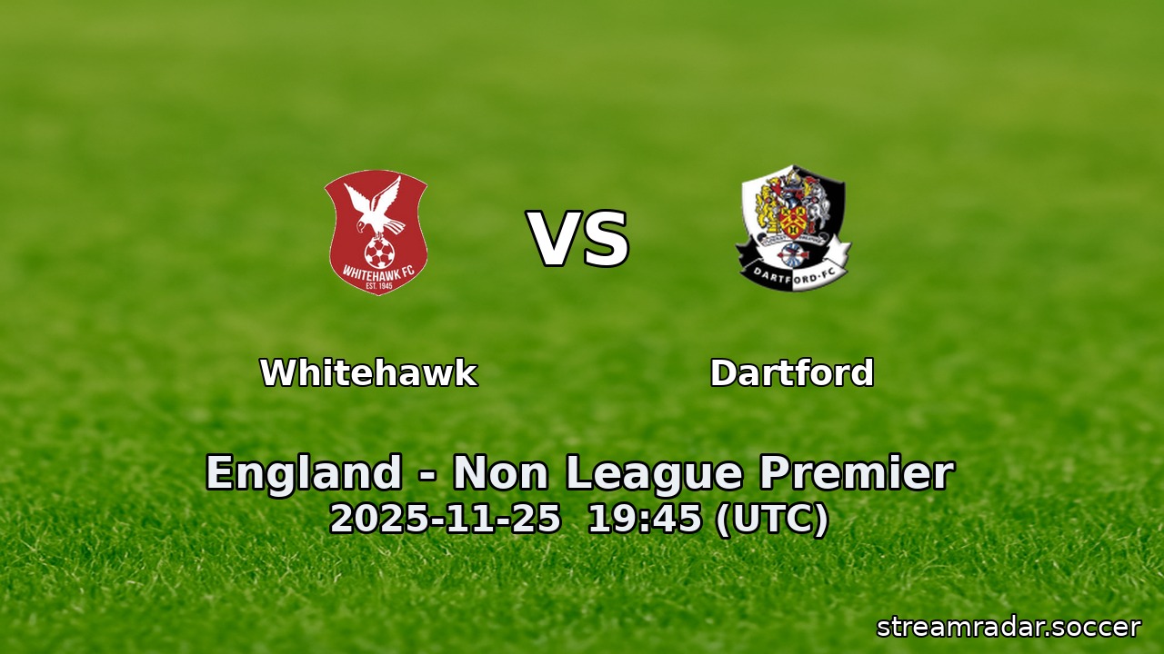 Whitehawk vs Dartford
