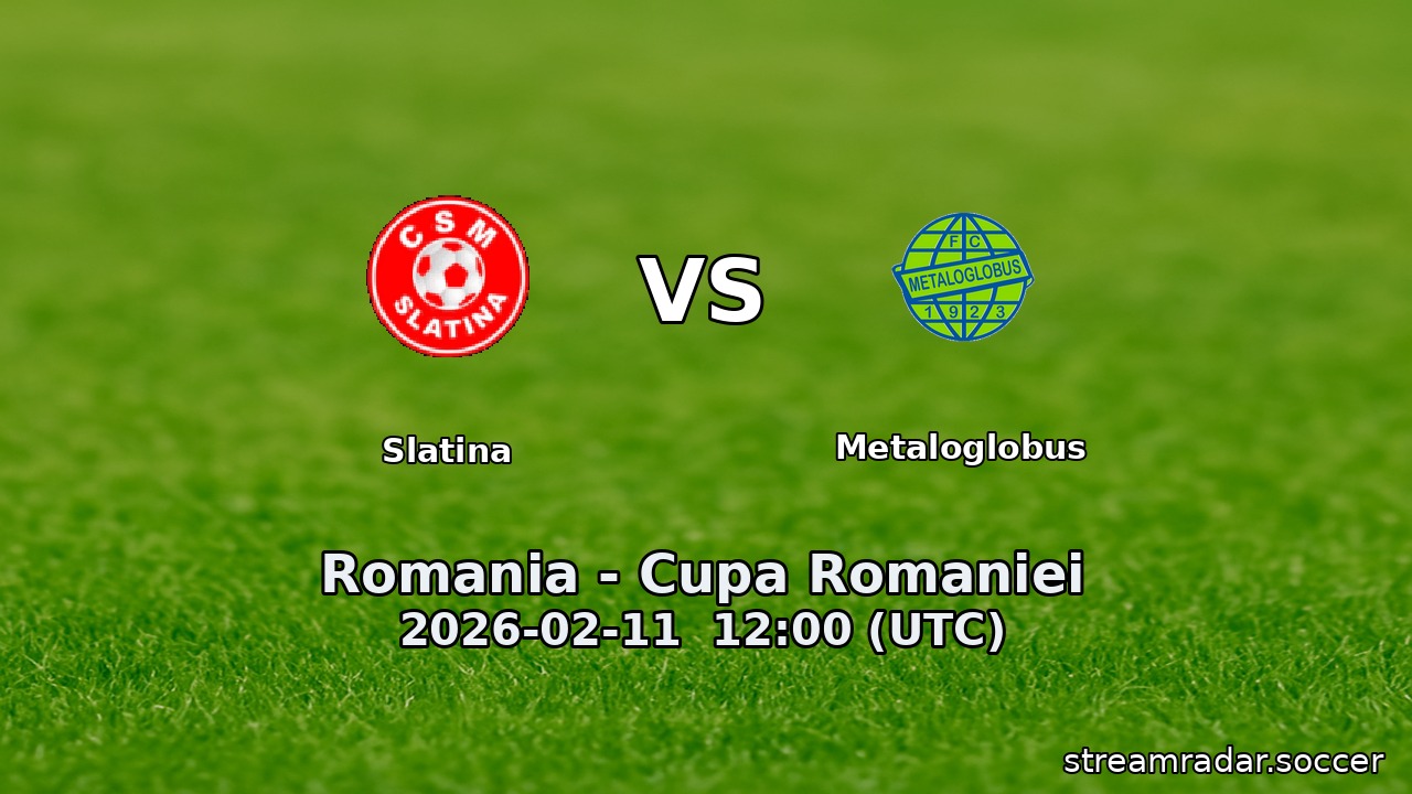 Slatina vs Metaloglobus