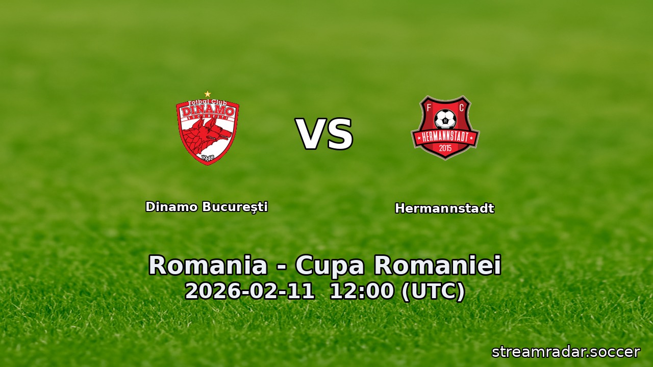Dinamo Bucureşti vs Hermannstadt