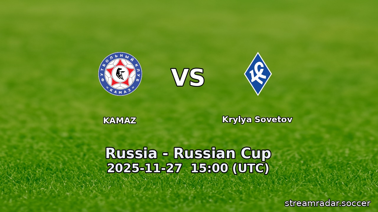 KAMAZ vs Krylya Sovetov