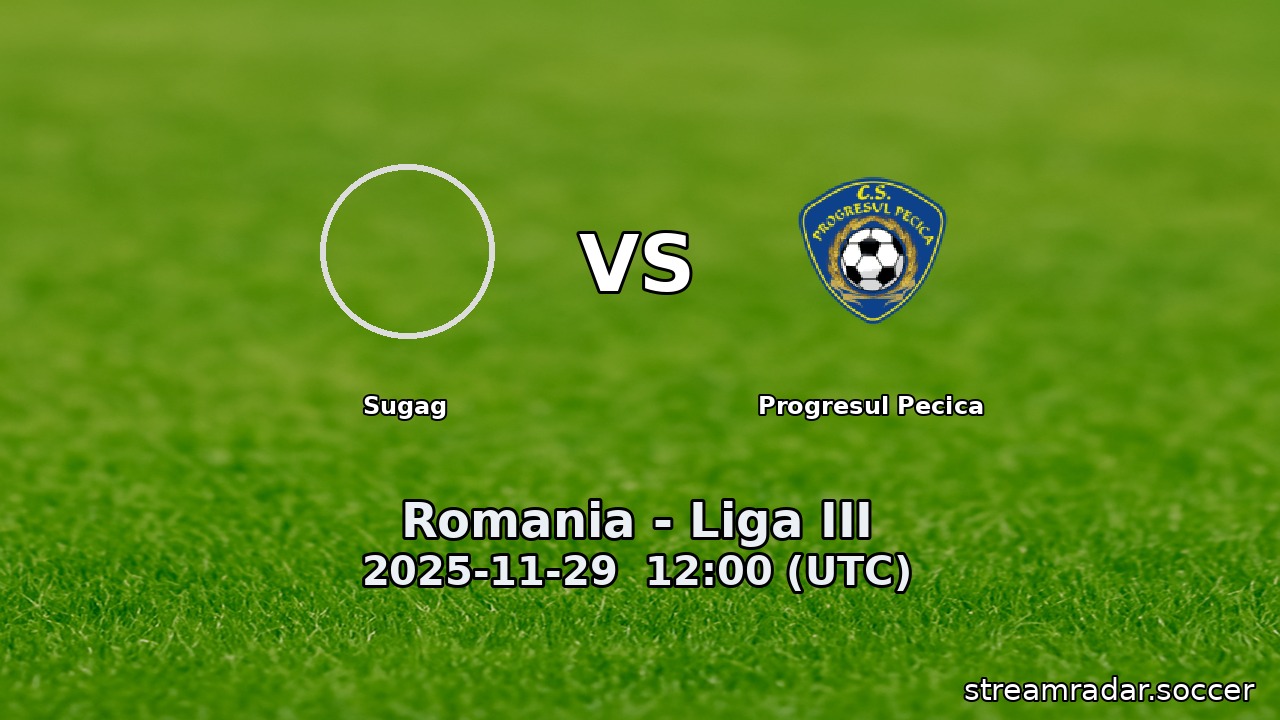 Sugag vs Progresul Pecica