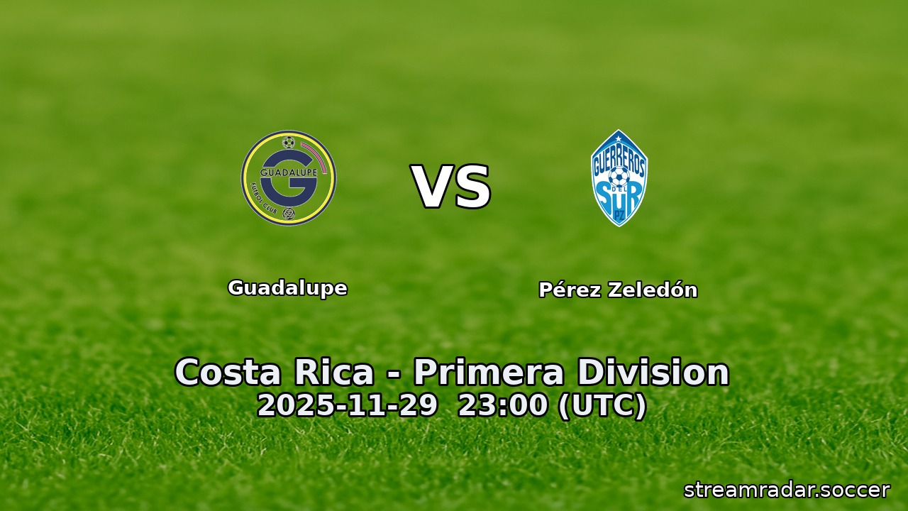 Guadalupe vs Pérez Zeledón
