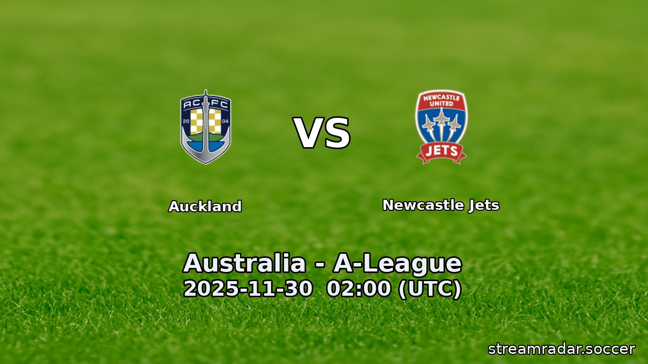 Auckland vs Newcastle Jets