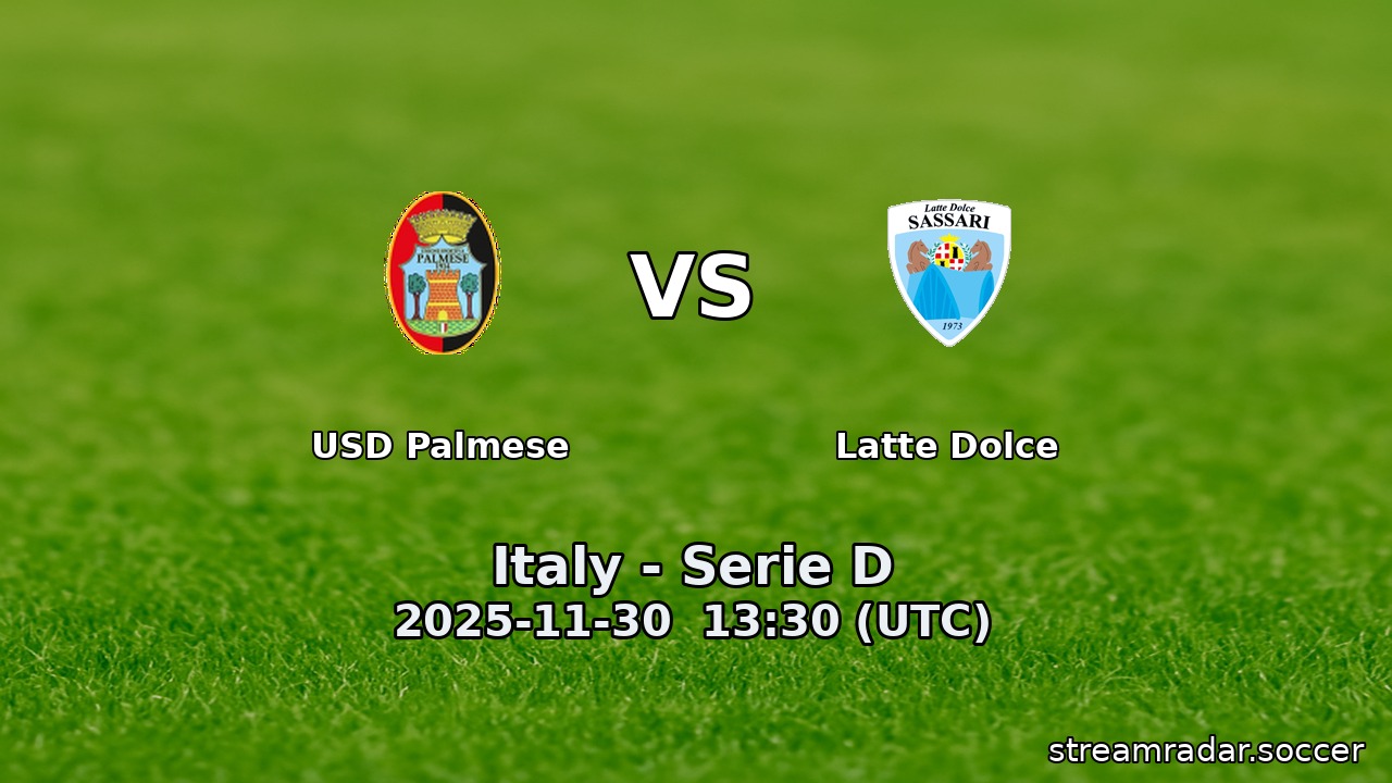 USD Palmese vs Latte Dolce