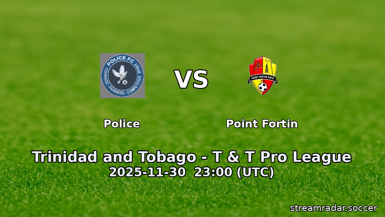 Police vs Point Fortin