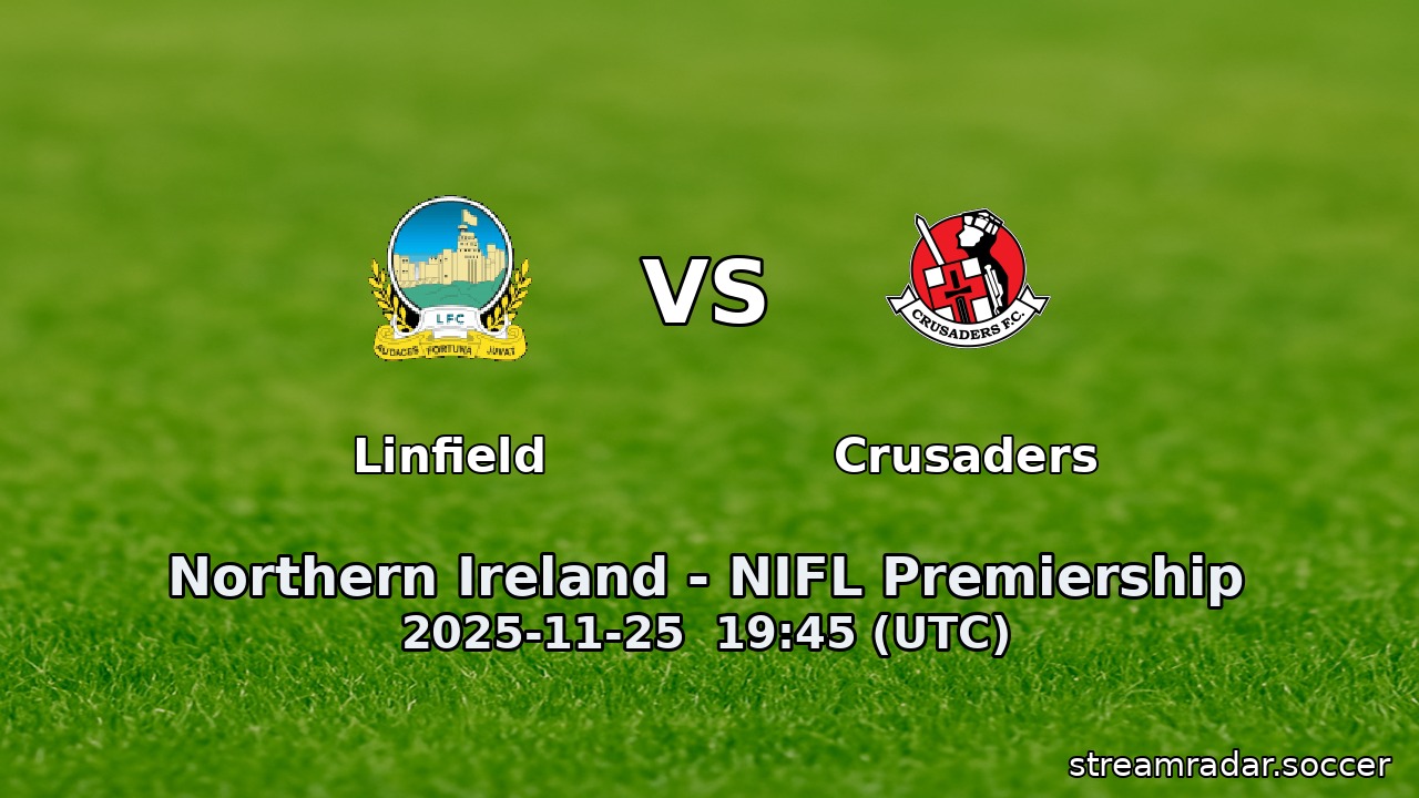 Linfield vs Crusaders