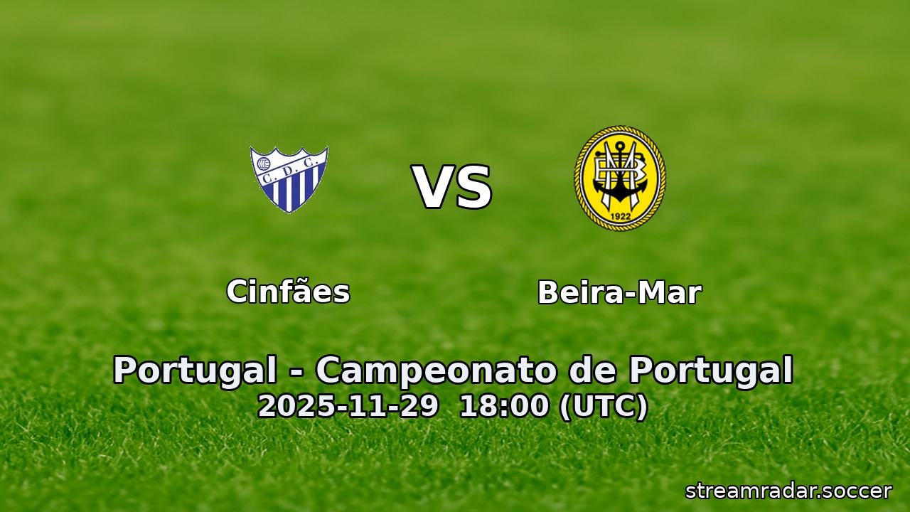 Cinfães vs Beira-Mar