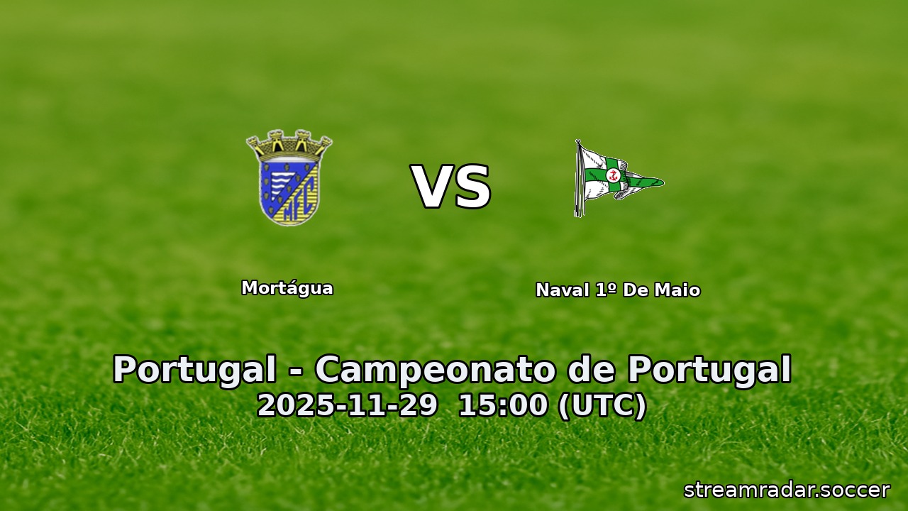 Mortágua vs Naval 1º De Maio