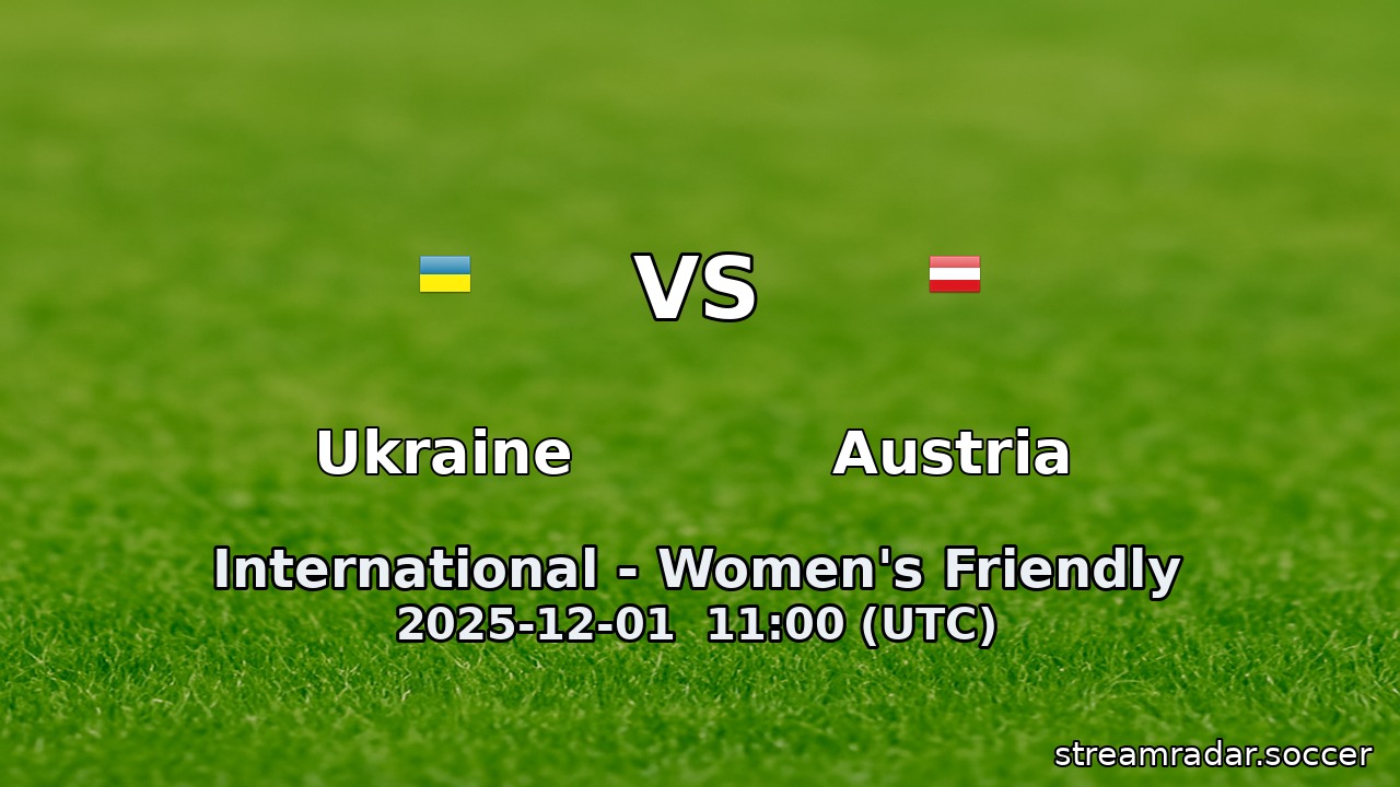 Ukraine vs Austria