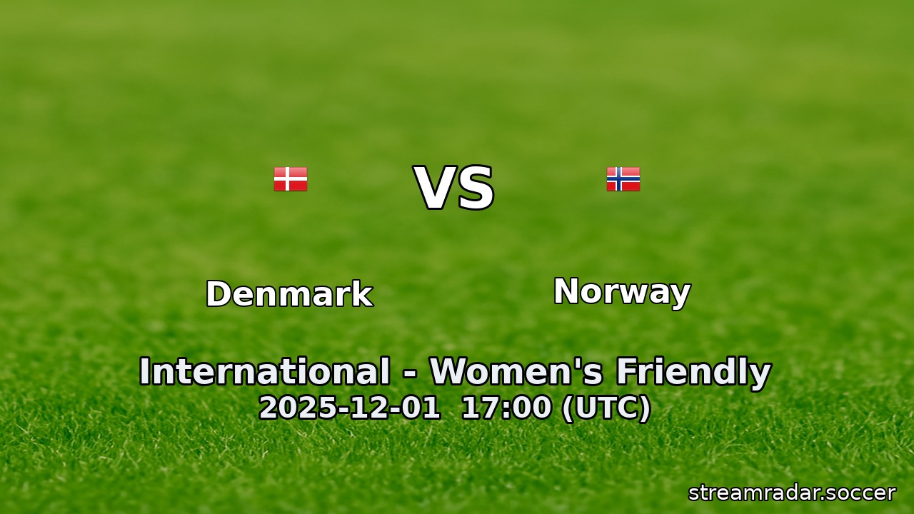 Denmark vs Norway