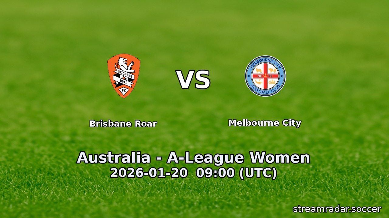 Brisbane Roar vs Melbourne City