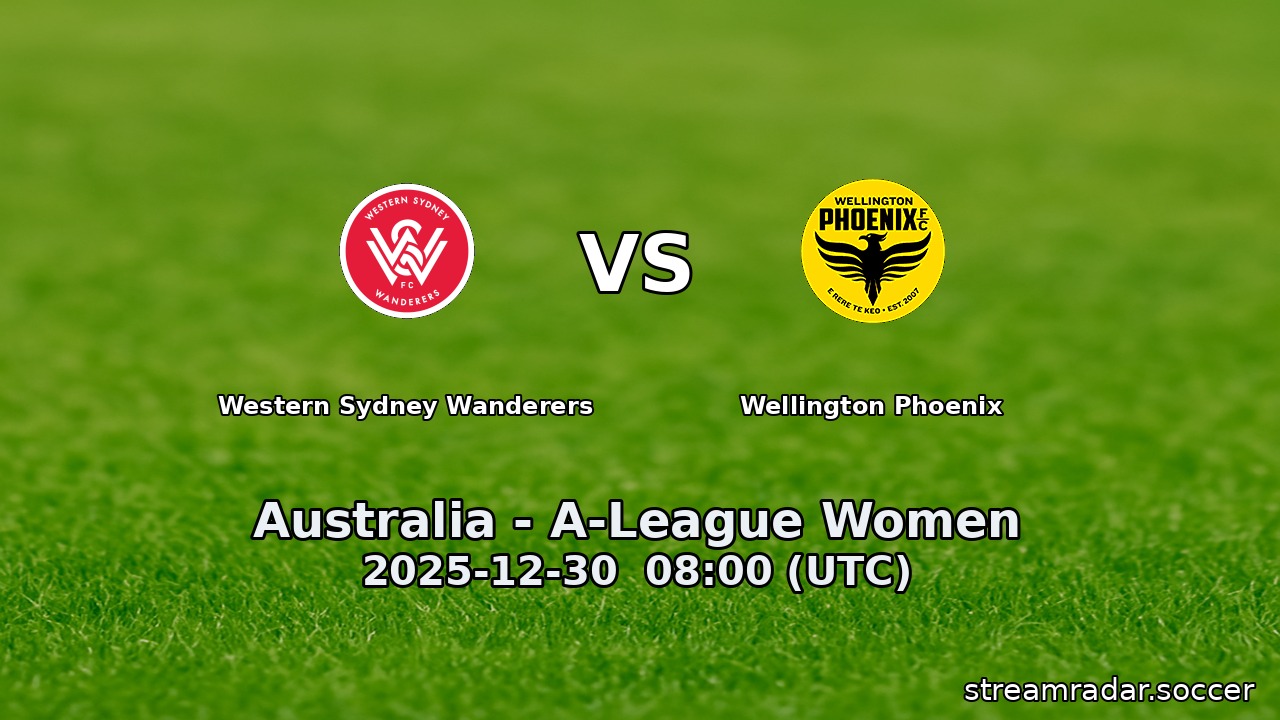 Western Sydney Wanderers vs Wellington Phoenix
