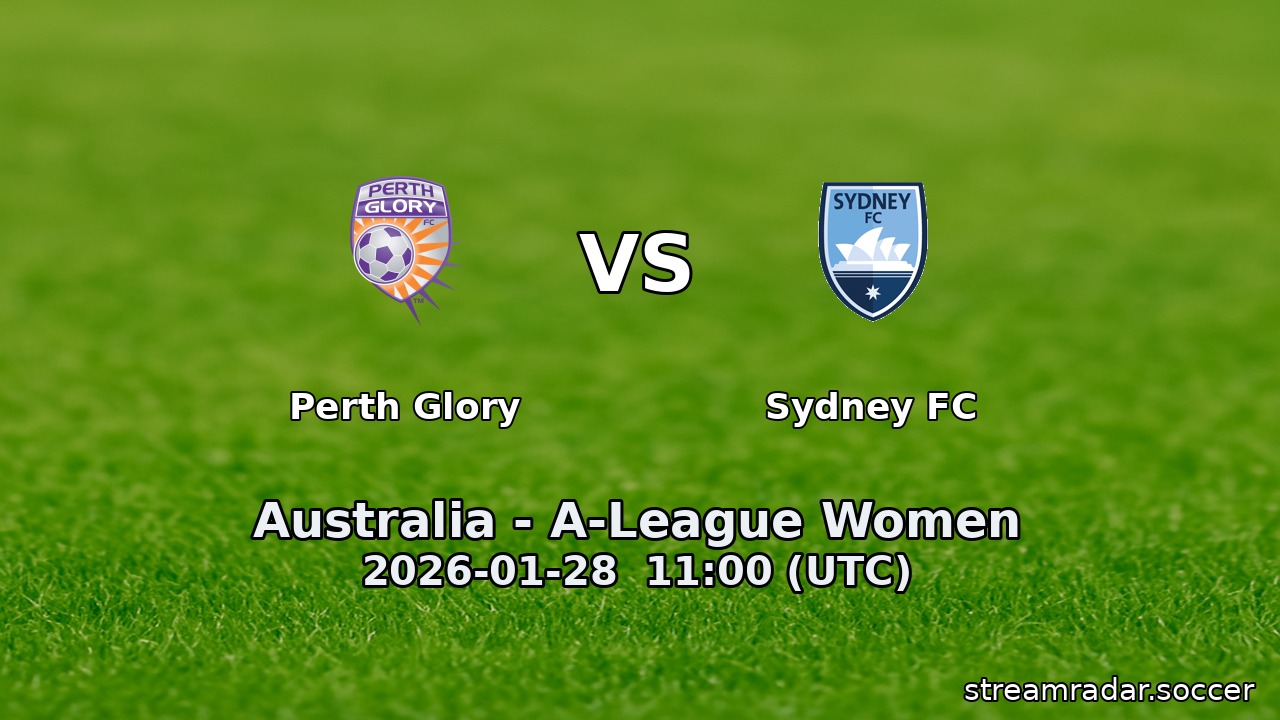 Perth Glory vs Sydney FC