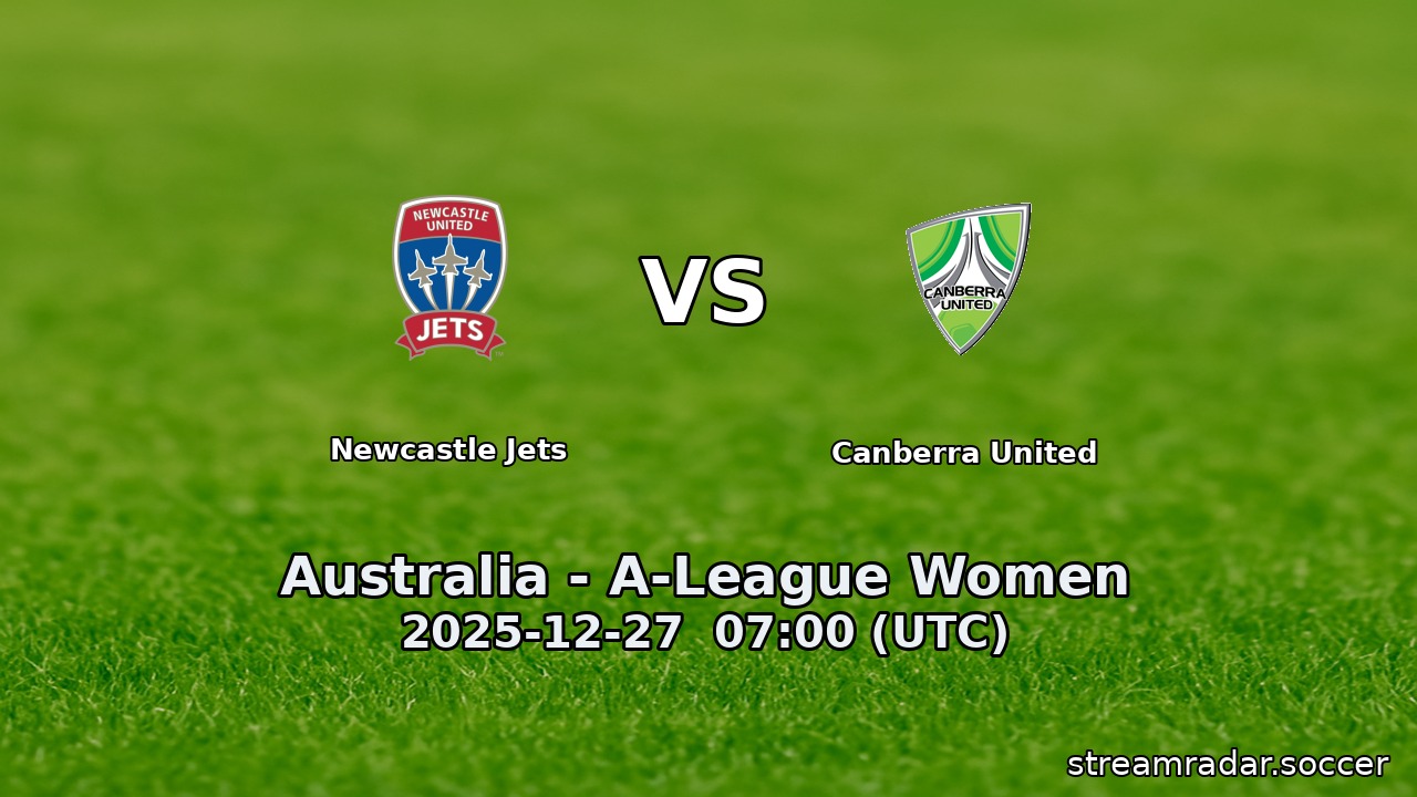 Newcastle Jets vs Canberra United