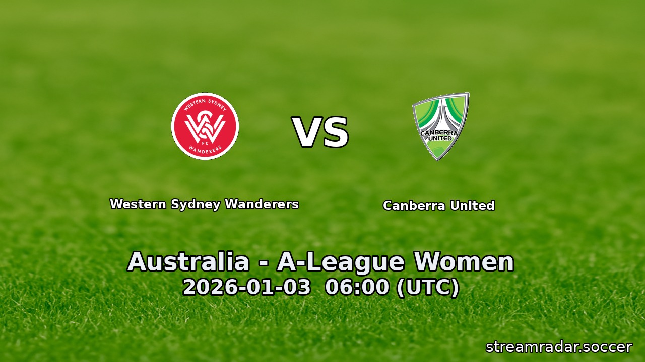 Western Sydney Wanderers vs Canberra United
