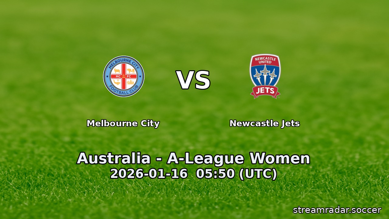 Melbourne City vs Newcastle Jets