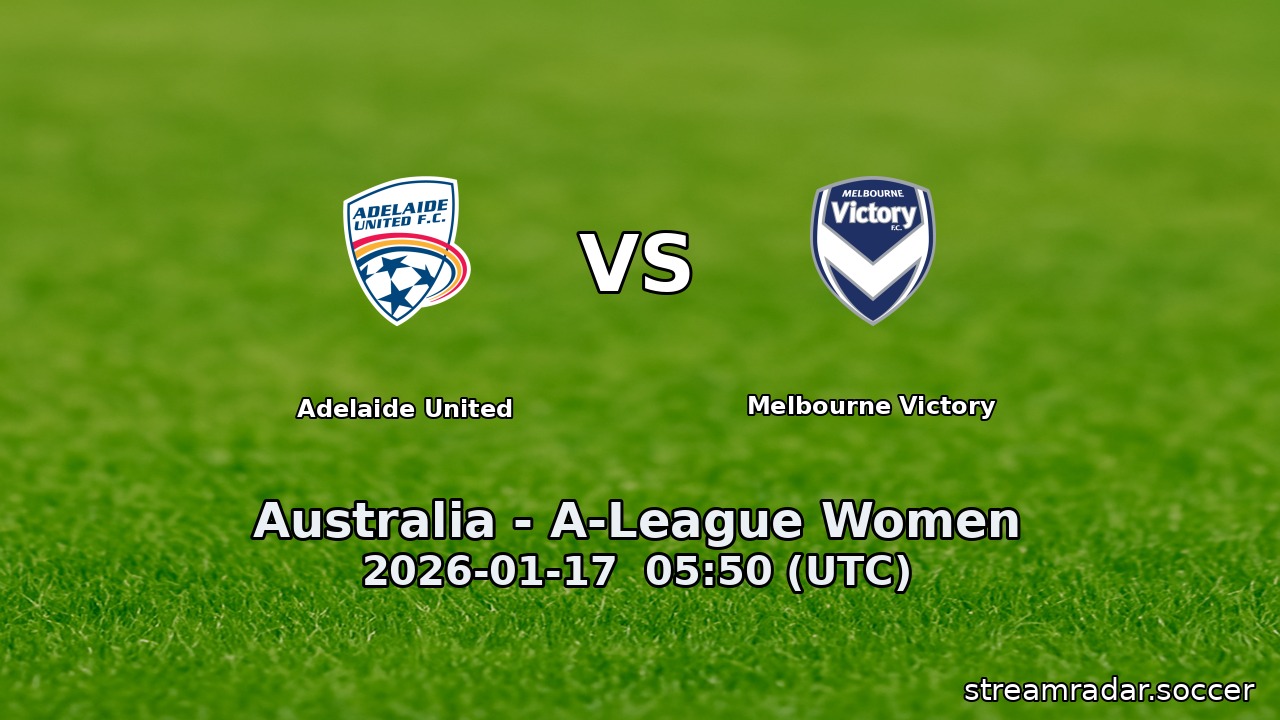 Adelaide United vs Melbourne Victory