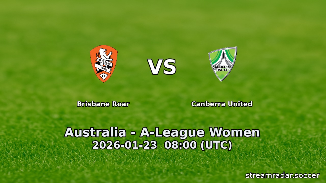 Brisbane Roar vs Canberra United