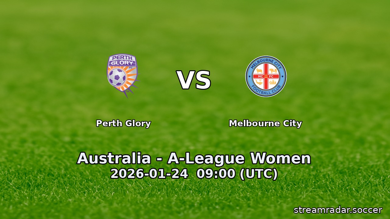 Perth Glory vs Melbourne City