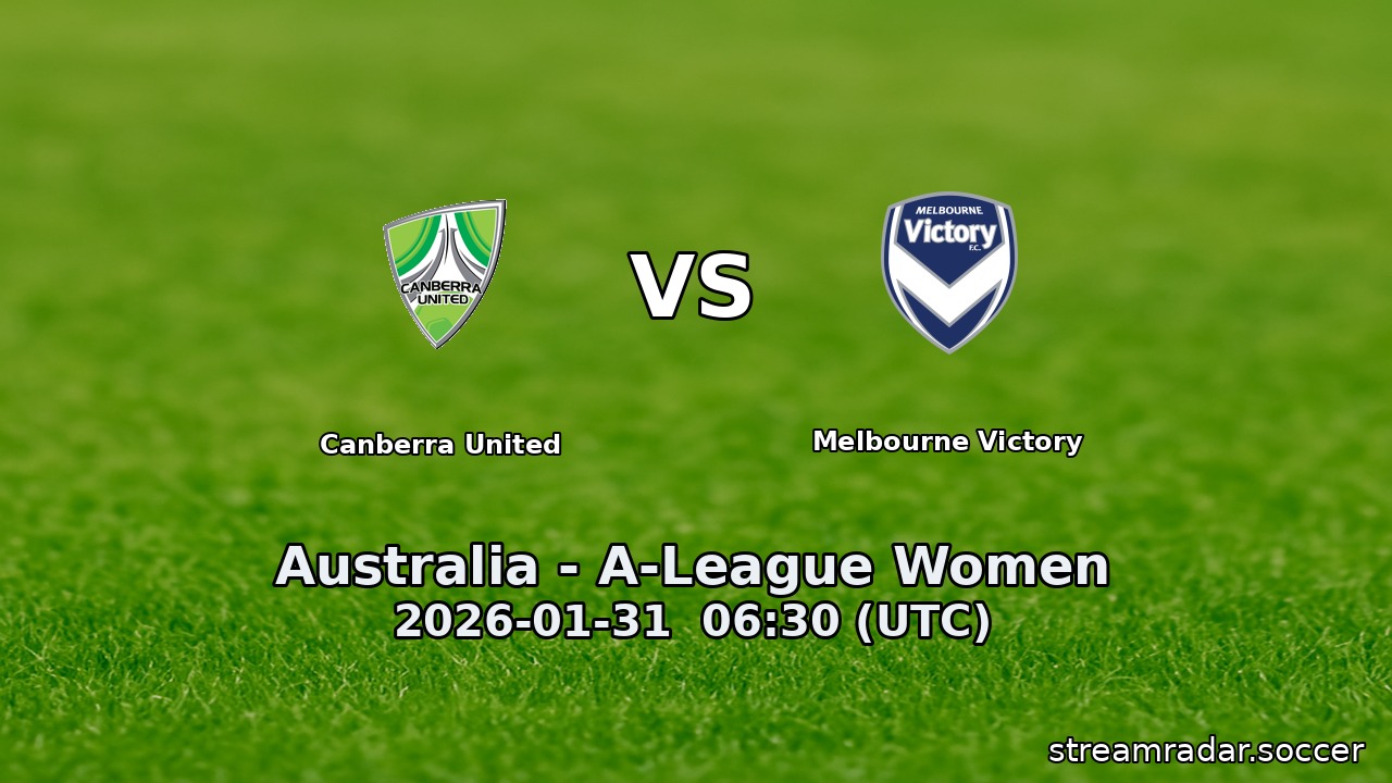 Canberra United vs Melbourne Victory