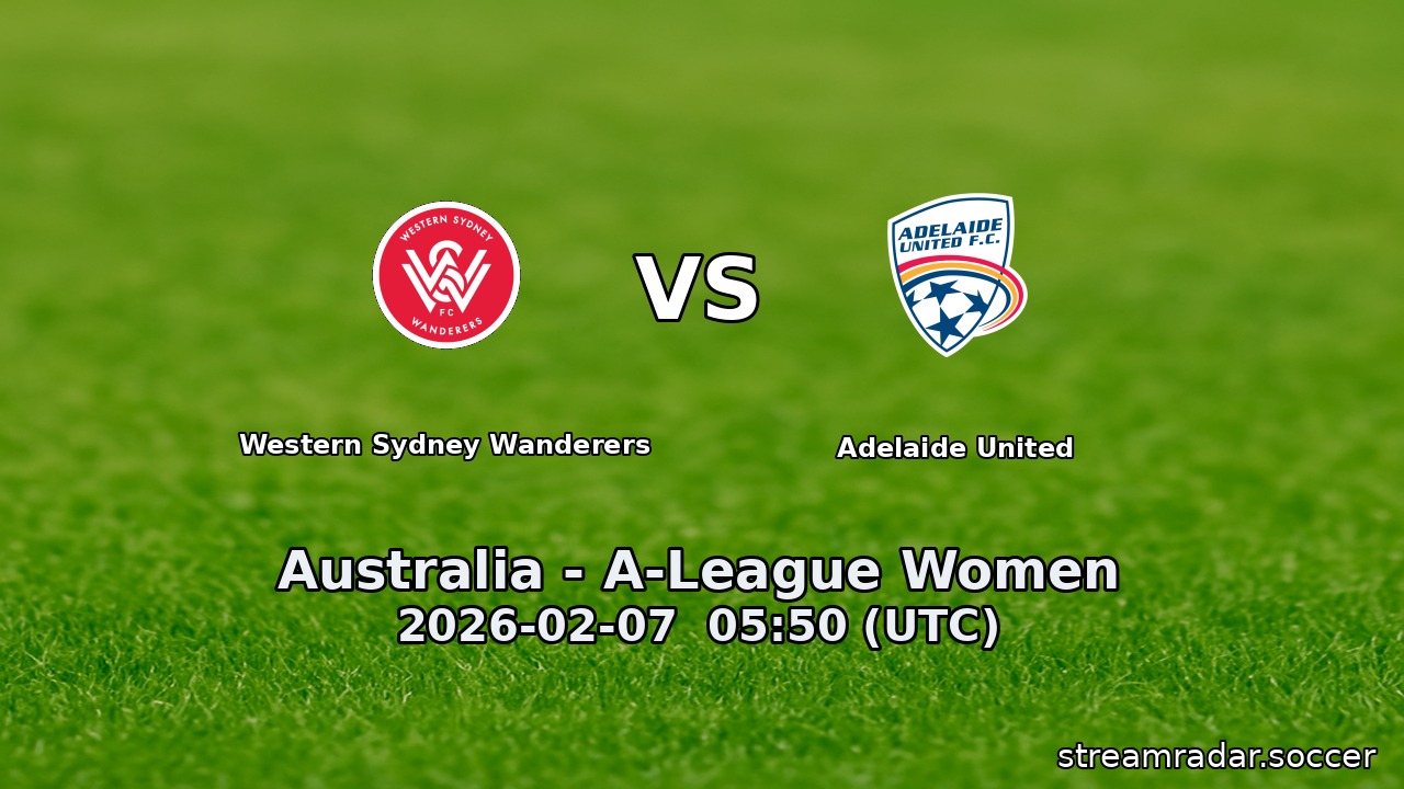 Western Sydney Wanderers vs Adelaide United