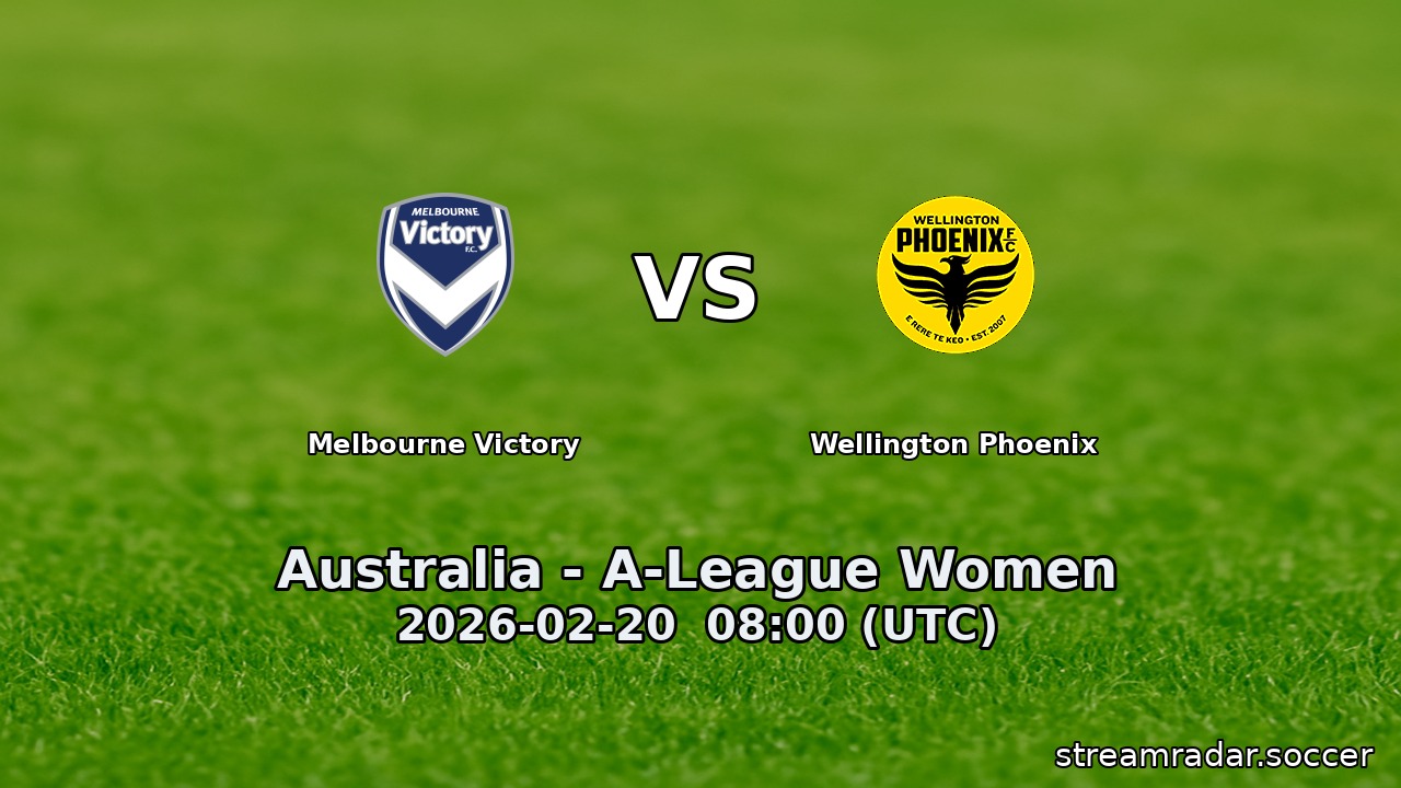 Melbourne Victory vs Wellington Phoenix