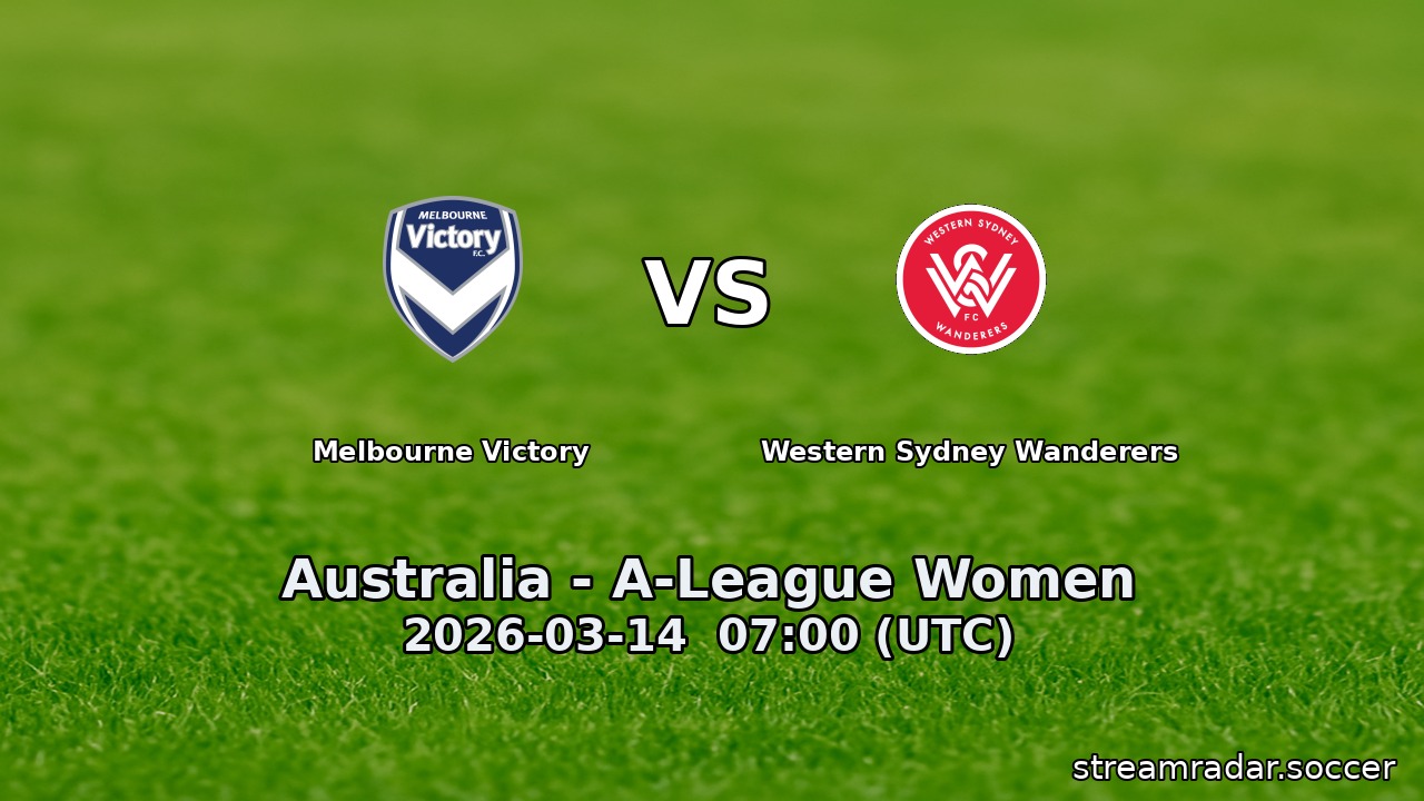 Melbourne Victory vs Western Sydney Wanderers