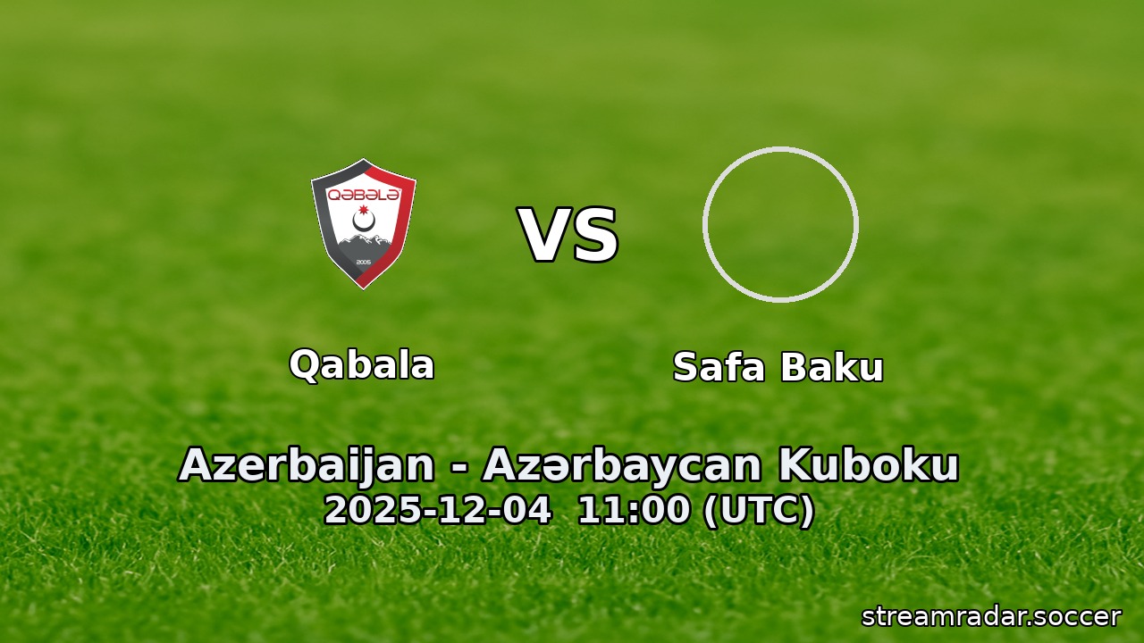 Qabala vs Safa Baku