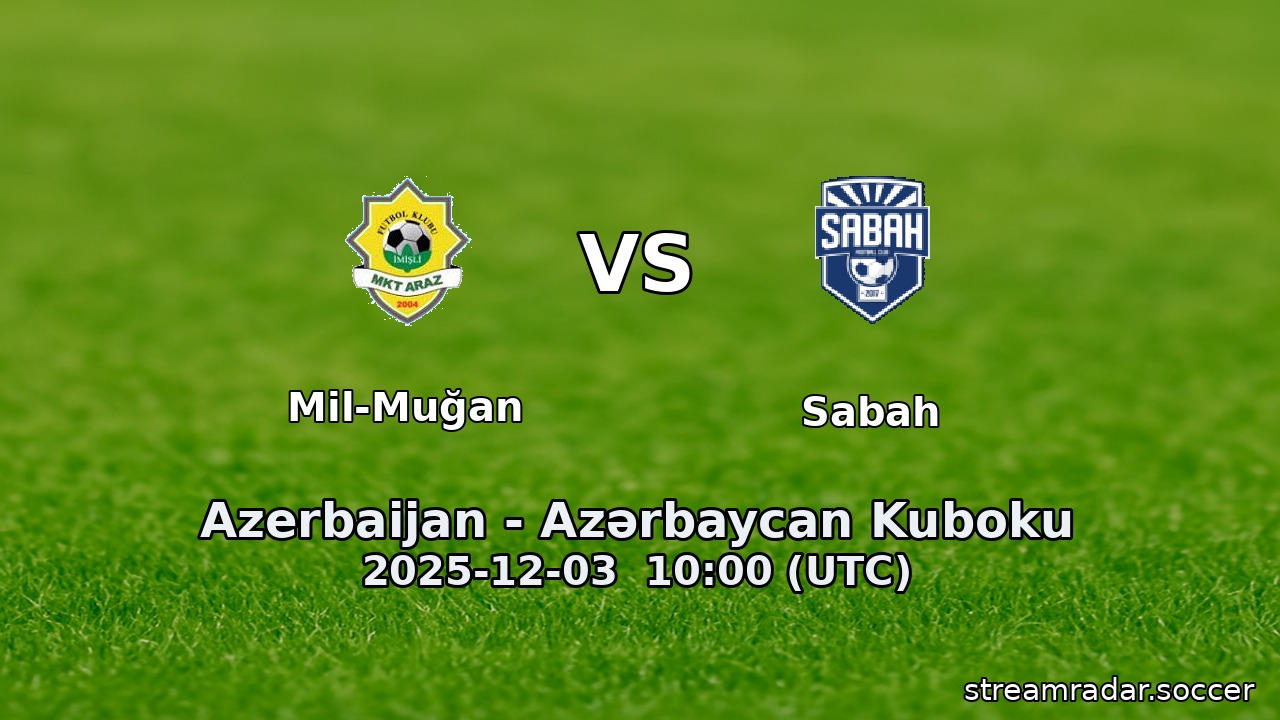 Mil-Muğan vs Sabah