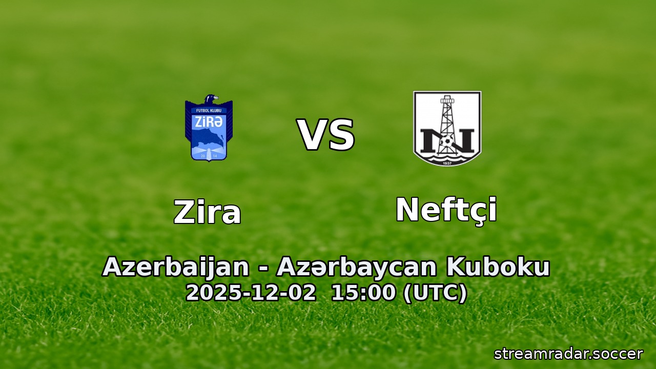 Zira vs Neftçi