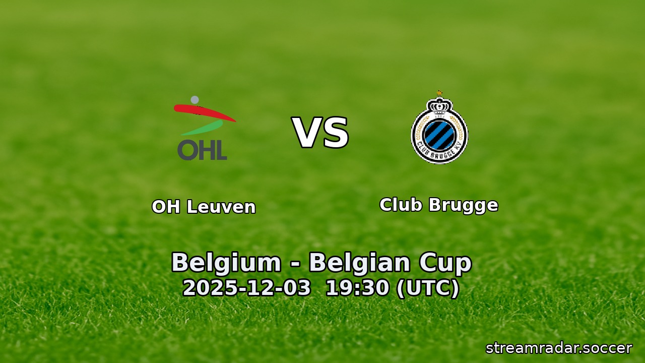 OH Leuven vs Club Brugge