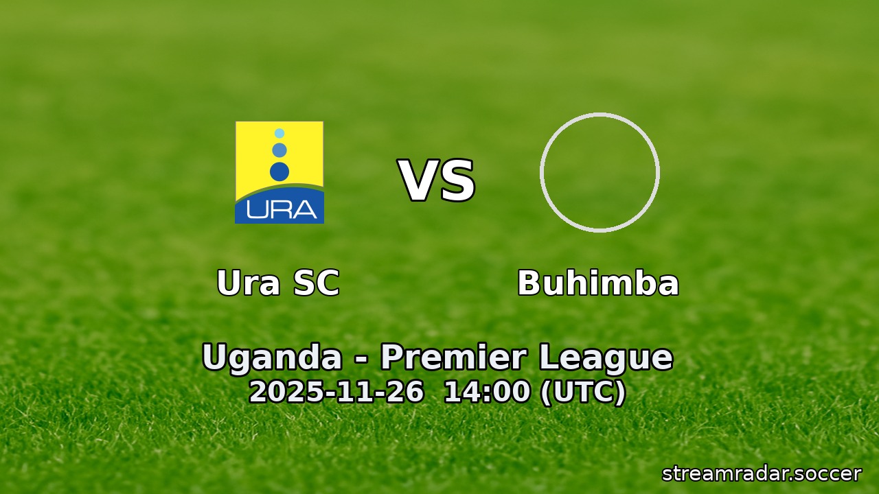 Ura SC vs Buhimba