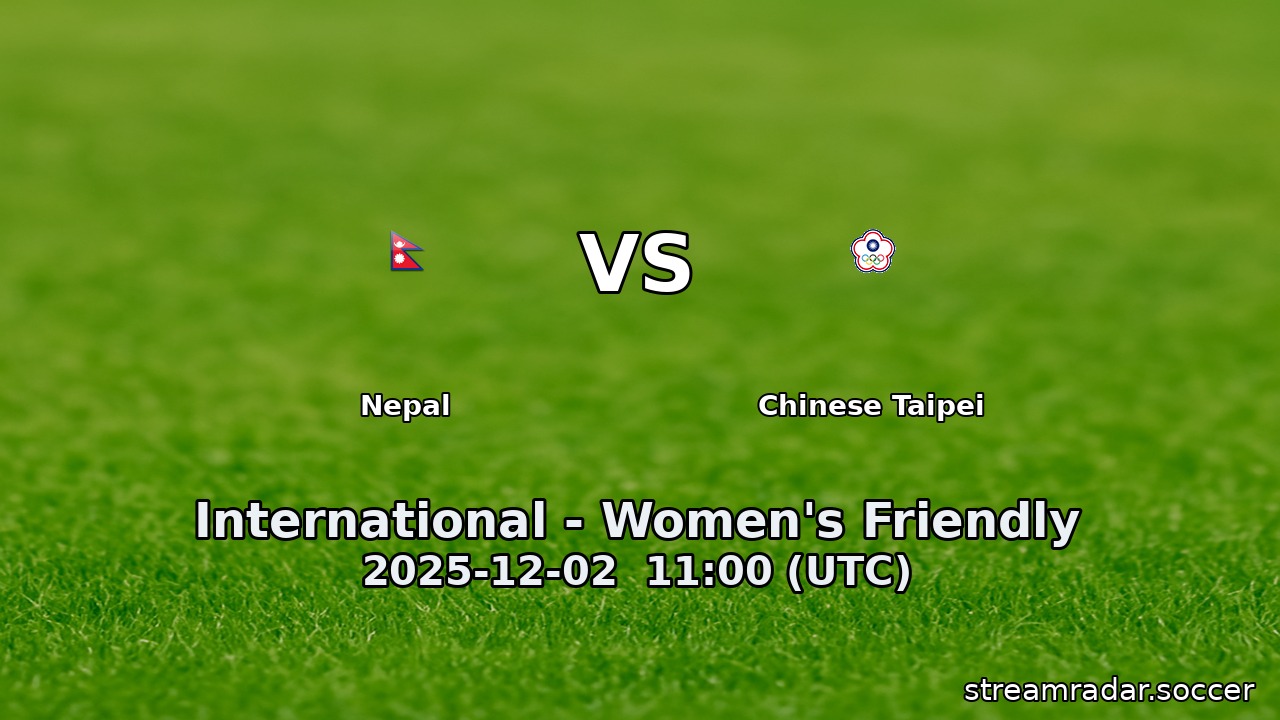 Nepal vs Chinese Taipei