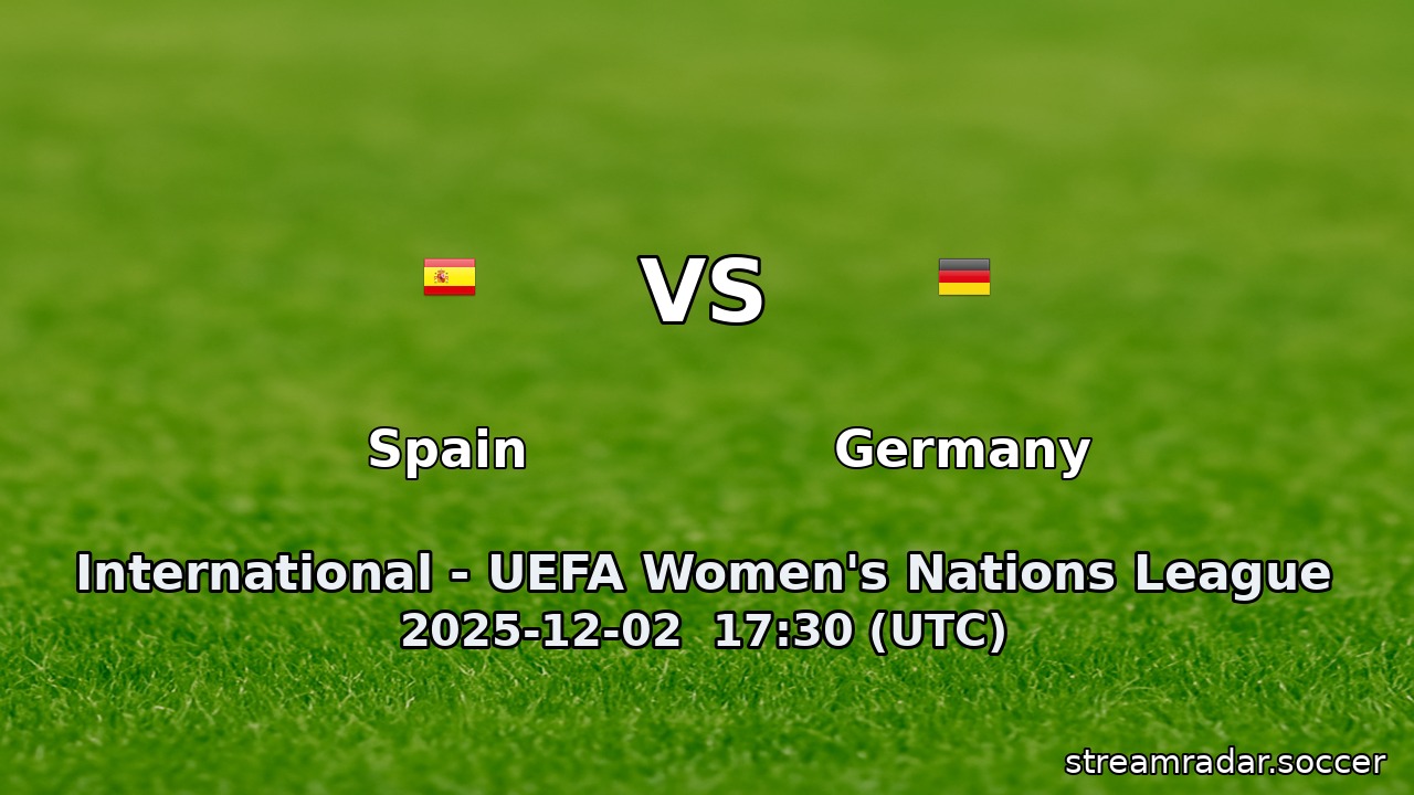 Spain vs Germany