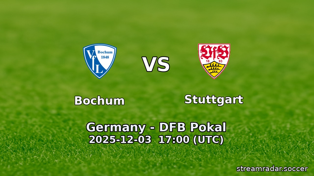 Bochum vs Stuttgart