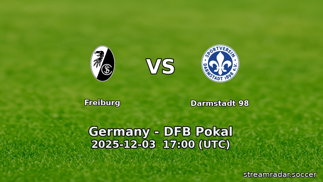 Freiburg vs Darmstadt 98
