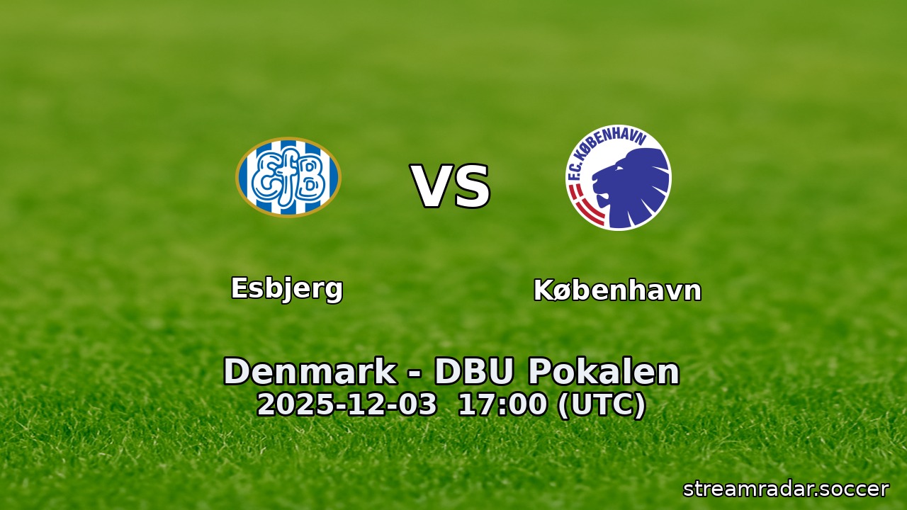Esbjerg vs København