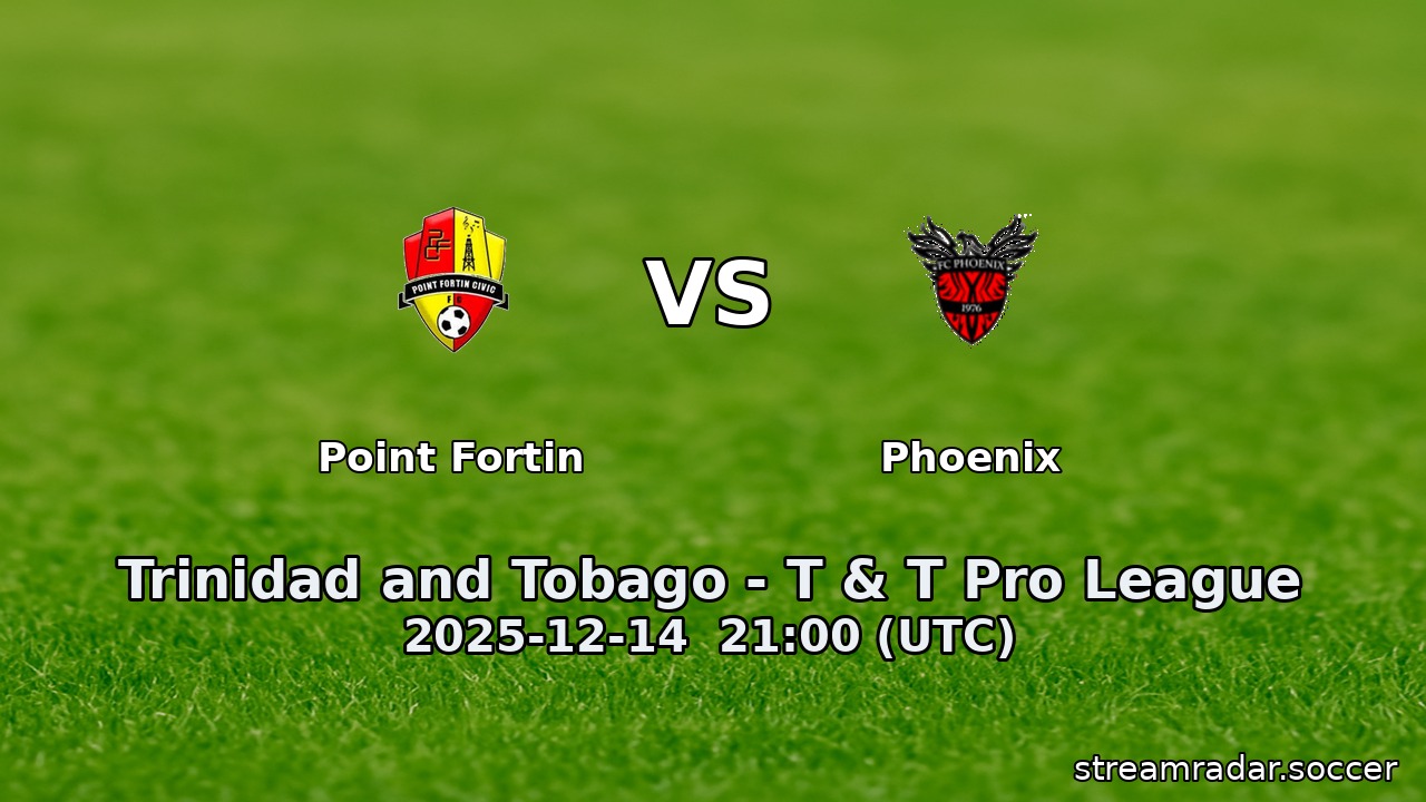 Point Fortin vs Phoenix