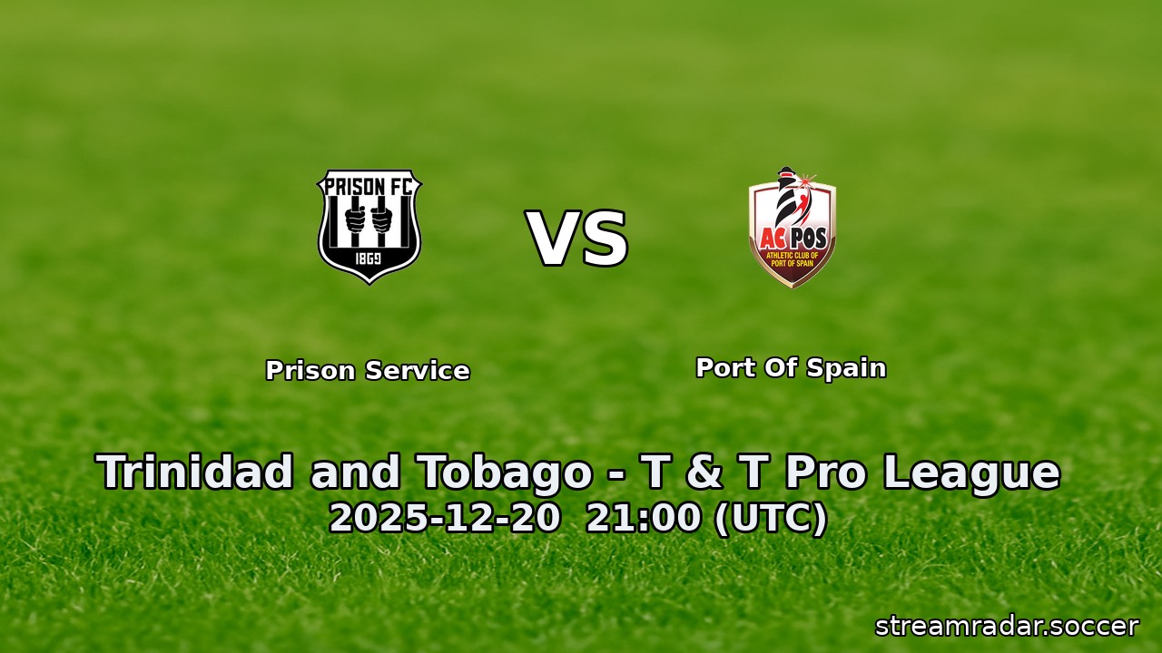 Prison Service vs Port Of Spain