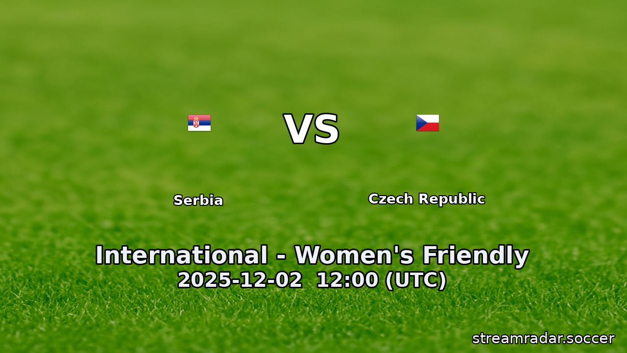 Serbia vs Czech Republic