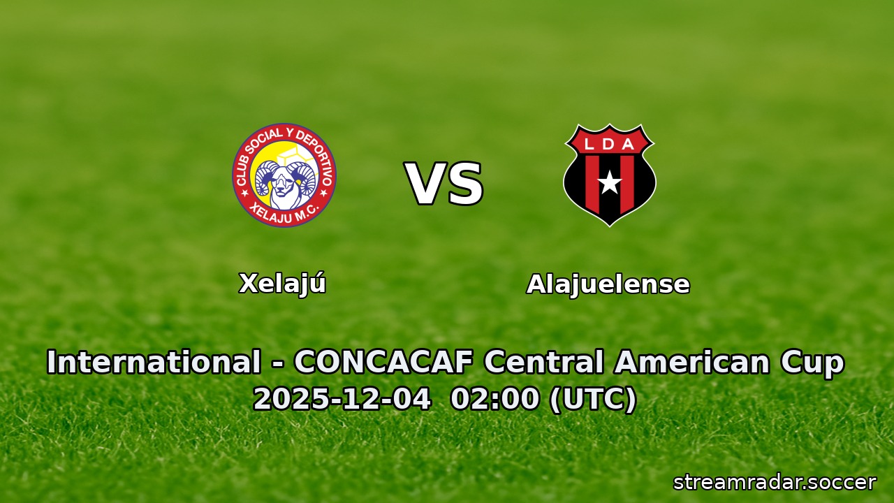 Xelajú vs Alajuelense