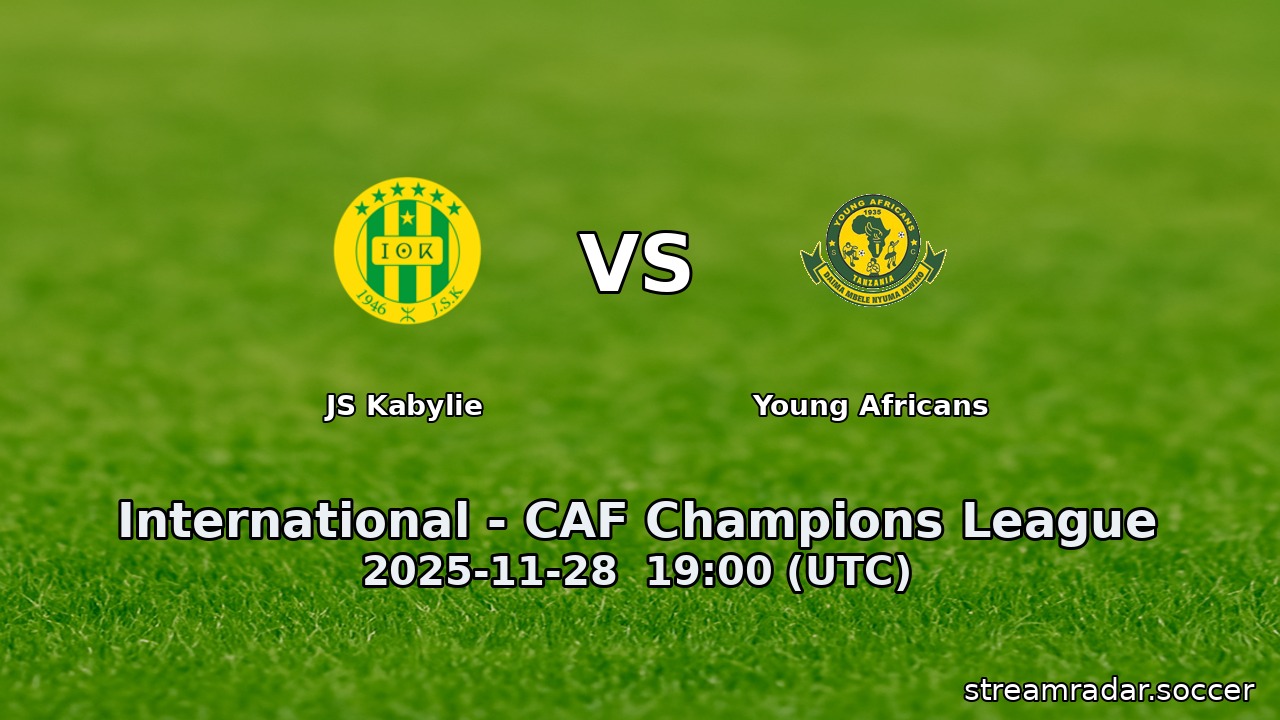 JS Kabylie vs Young Africans