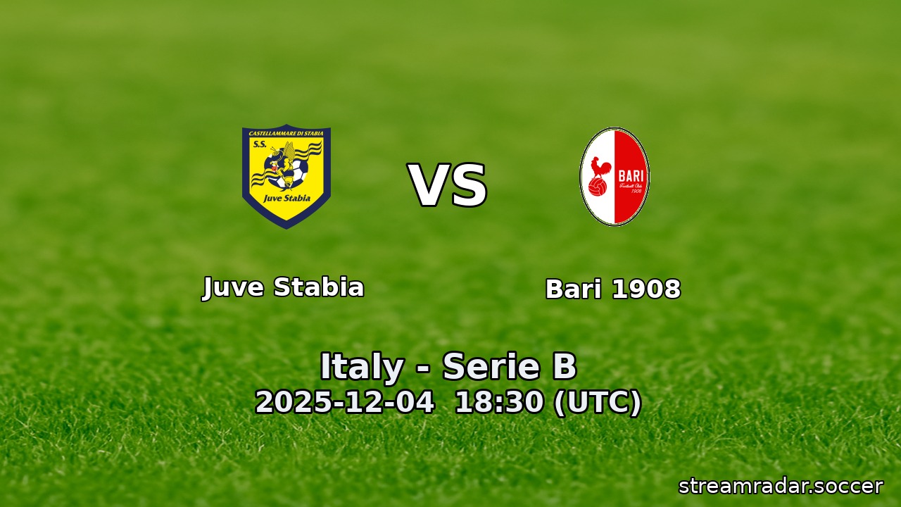 Juve Stabia vs Bari 1908
