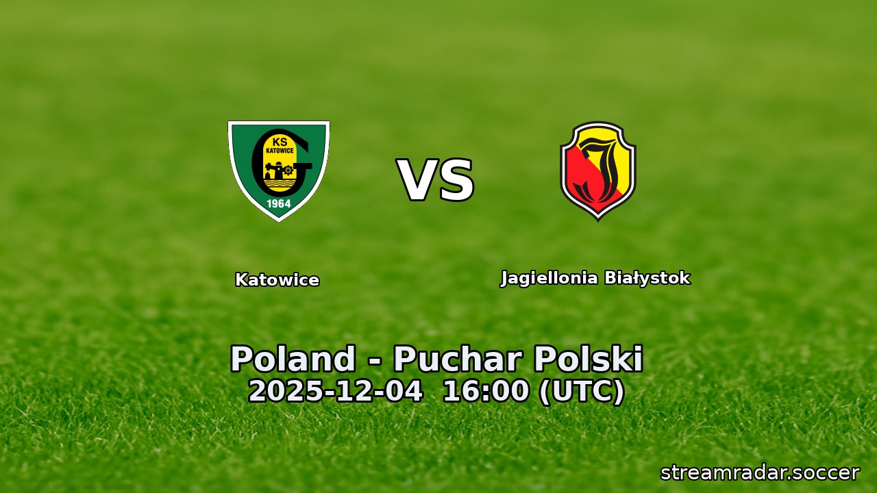 Katowice vs Jagiellonia Białystok