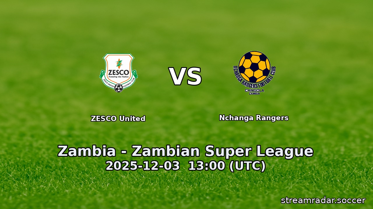 ZESCO United vs Nchanga Rangers