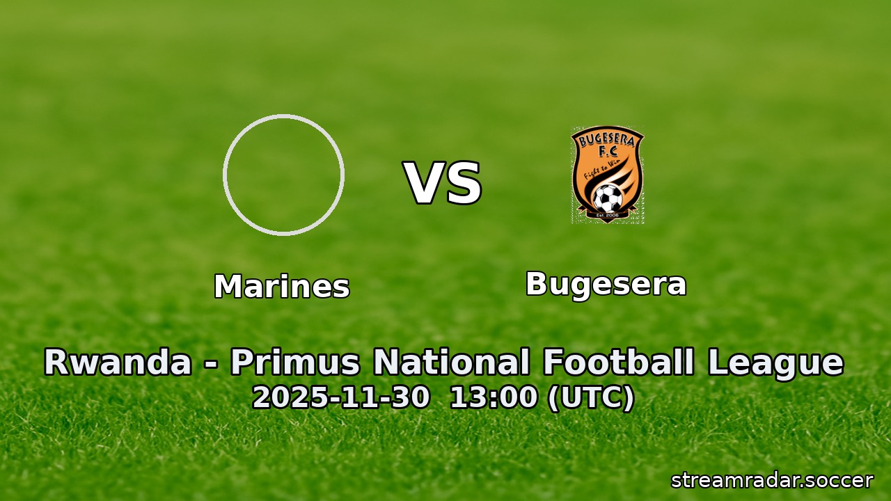 Marines vs Bugesera