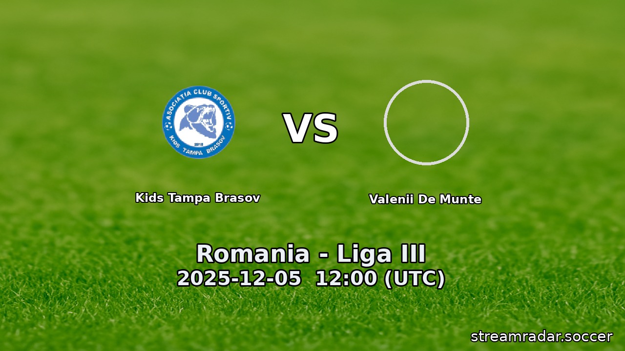 Kids Tampa Brasov vs Valenii De Munte