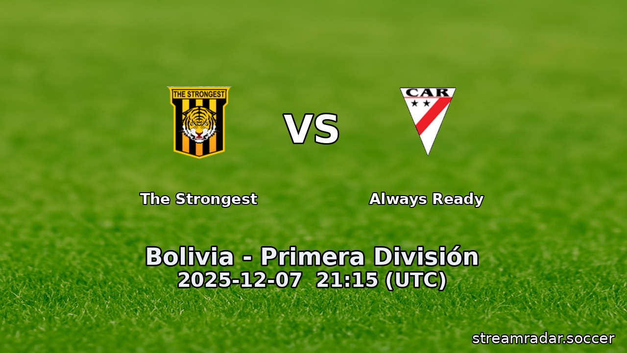 The Strongest vs Always Ready