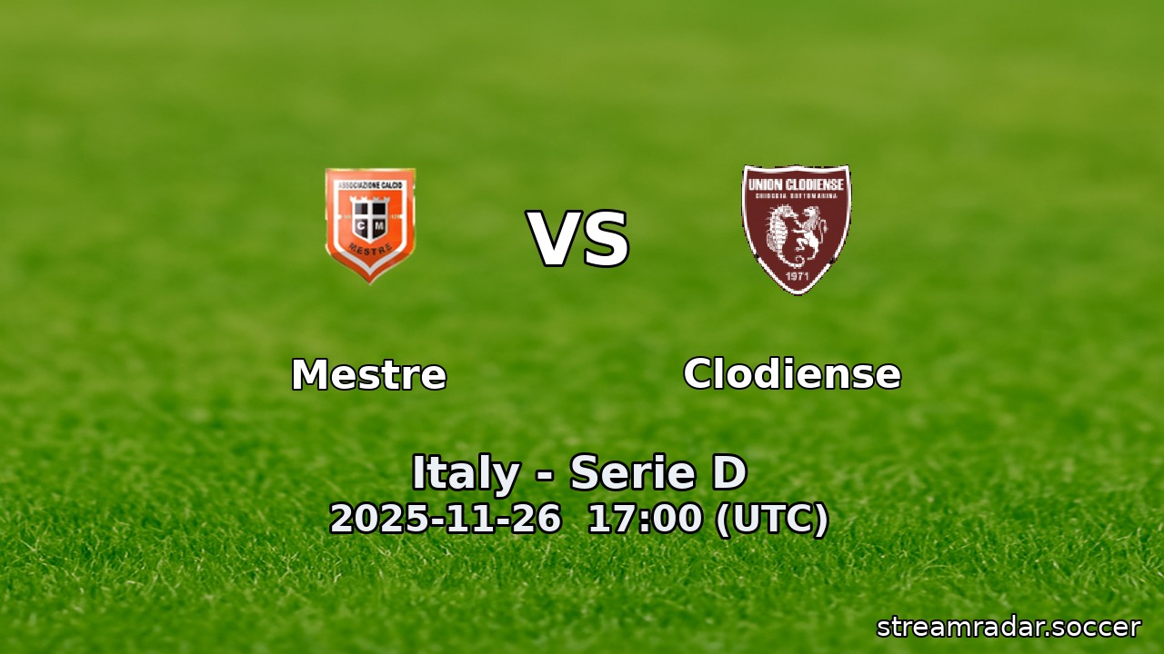 Mestre vs Clodiense