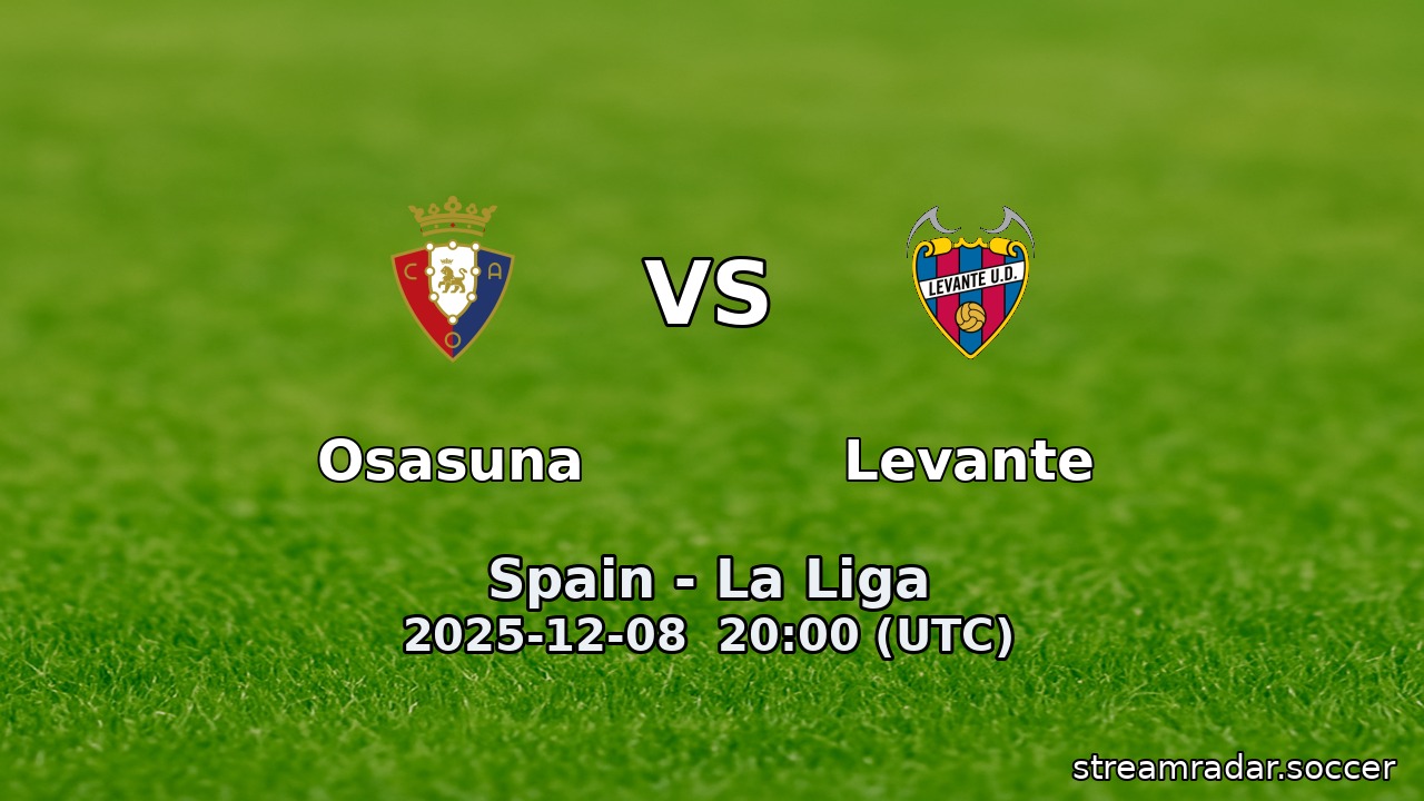 Osasuna vs Levante
